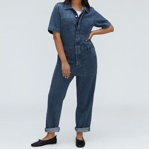Like-new Everlane THE SUPERSOFT JEAN COVERALL Size 2